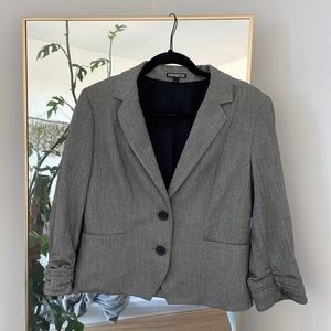 Express Gray Blazer